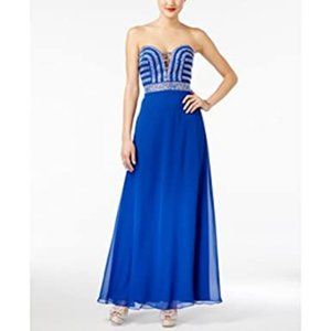 Blondie Nites Juniors Strapless Embellishe…